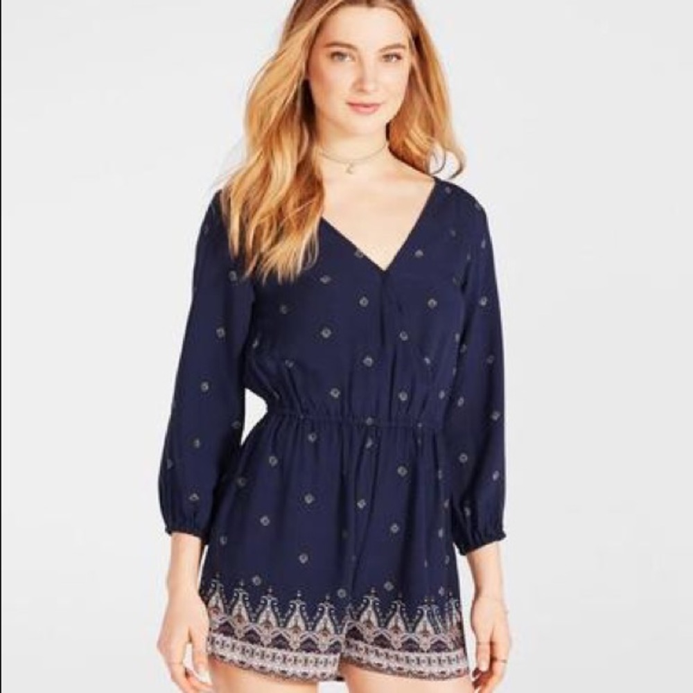 Cape Judy paisley Romper